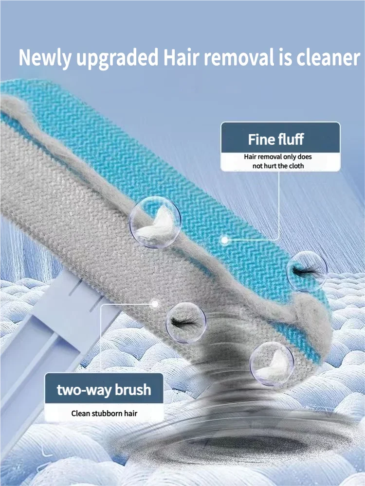 Pet Hair Removal Tool 4-in-1 Hair Removal Furniture Cat Hair Remover for Couch-Pet Hair Removal Car Cloth Furniture Carpet Bed
