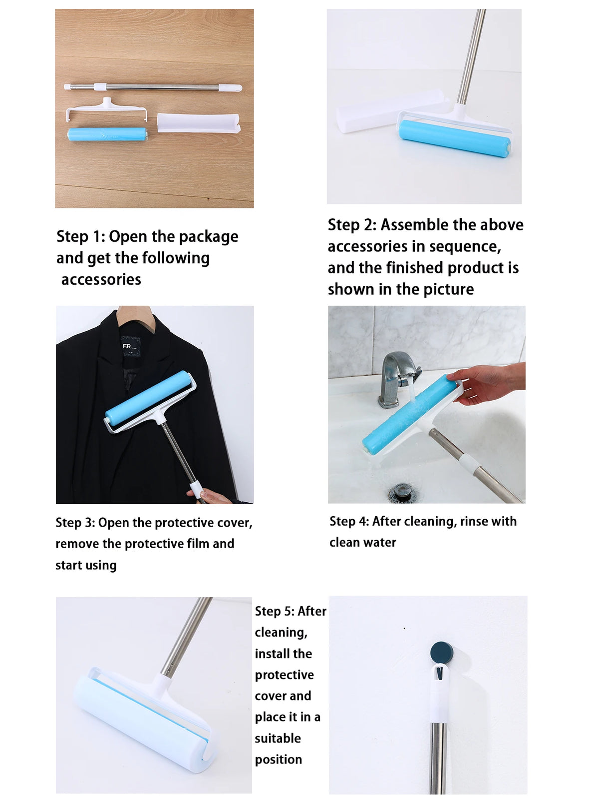 Extendable Pet Hair Remover